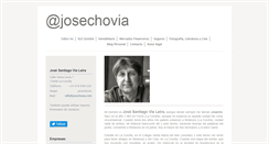 Desktop Screenshot of josechovia.com